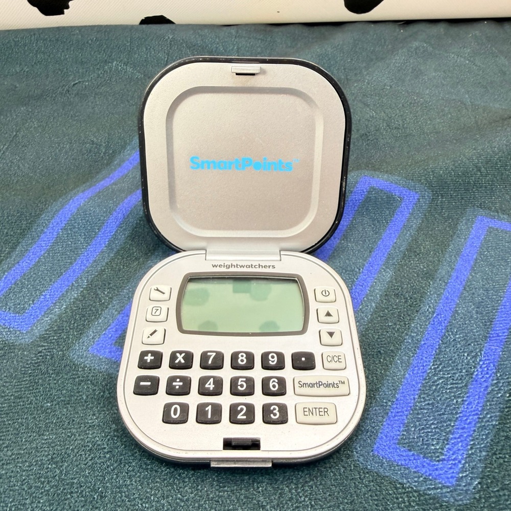 Weight Watchers SmartPoints Calculator Adult Silver Portable Handheld Tracker